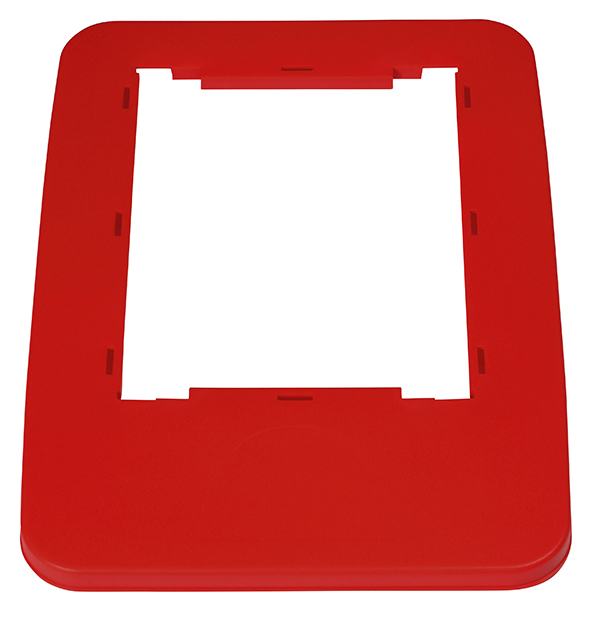 Frame probbax® voor afvalverzamelaar, rood  ZOOM