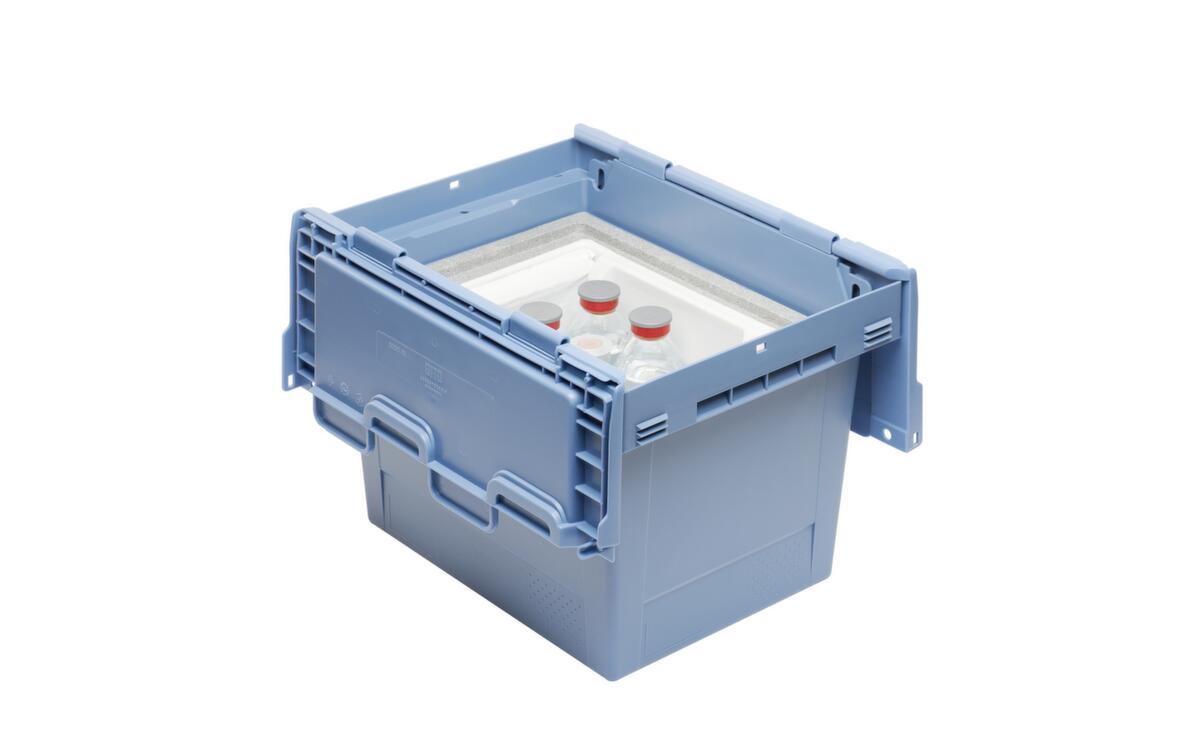 Thermisch geïsoleerde herbruikbare container, inhoud 5 l, krokodildeksel  ZOOM