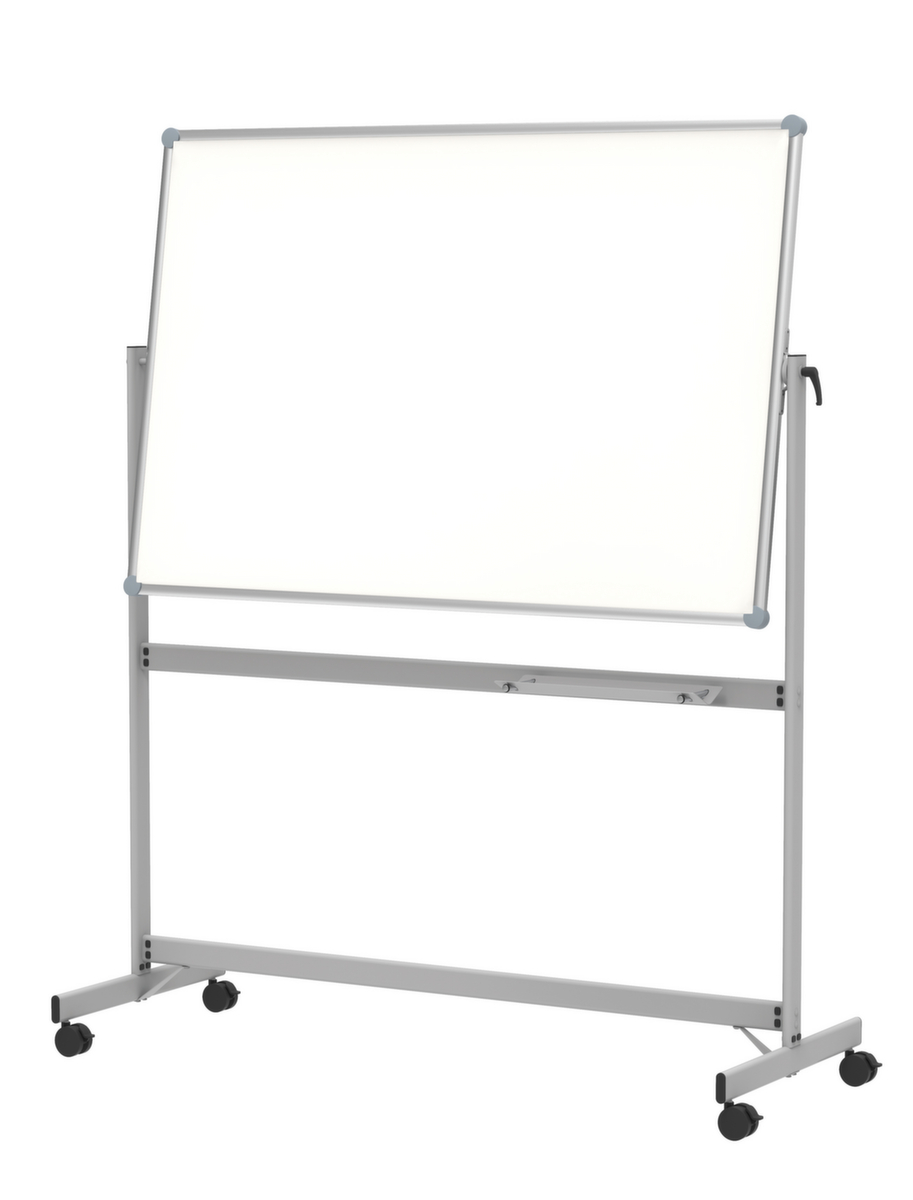 MAUL Verrijdbaar draaibaar whiteboard MAULpro, hoogte x breedte 1950 x 2250 mm  ZOOM