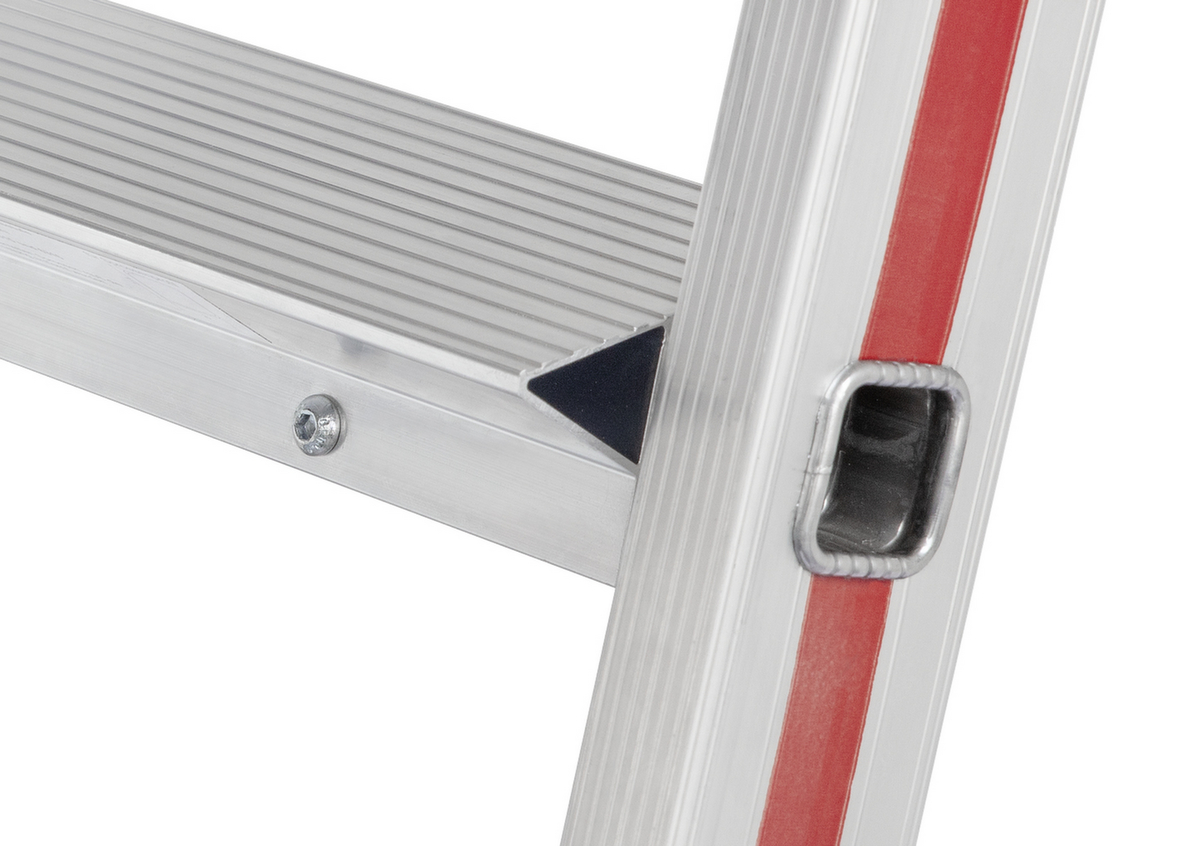 Hymer opzettrede voor staande ladder met sporten, 285 mm  ZOOM