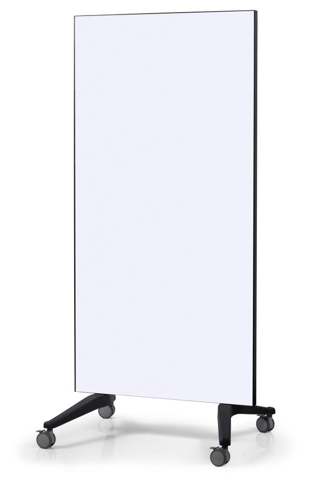 Legamaster mobiel glazen magneetbord, hoogte x breedte 1950 x 900 mm