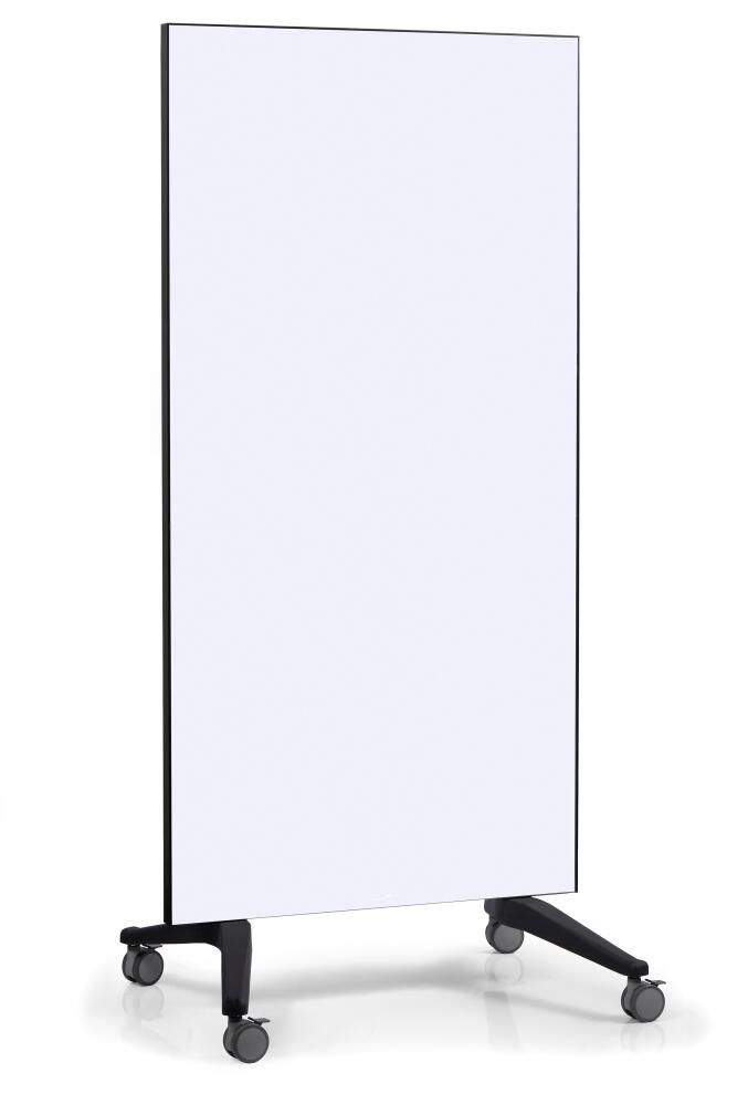 Legamaster mobiel glazen magneetbord, hoogte x breedte 1950 x 900 mm  ZOOM
