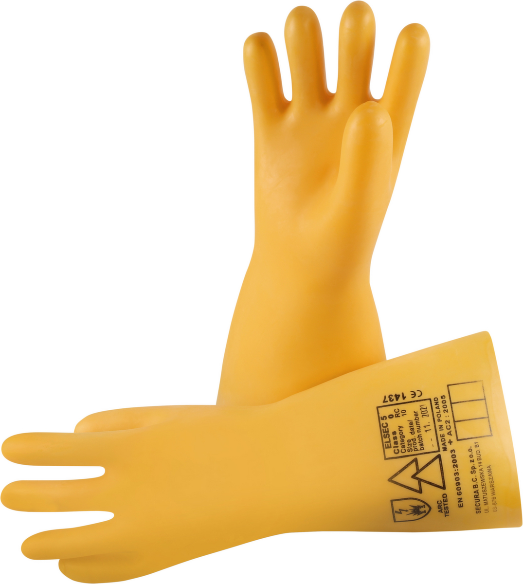 Elektrisch isolerende handschoenen  ZOOM