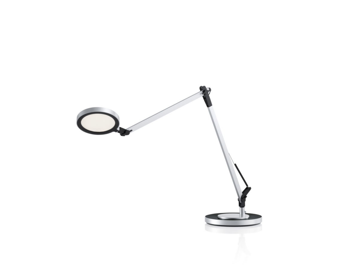 Hansa LED-werkpleklamp Venus met draaibare arm, licht neutraalwit, zilverkleurig  ZOOM