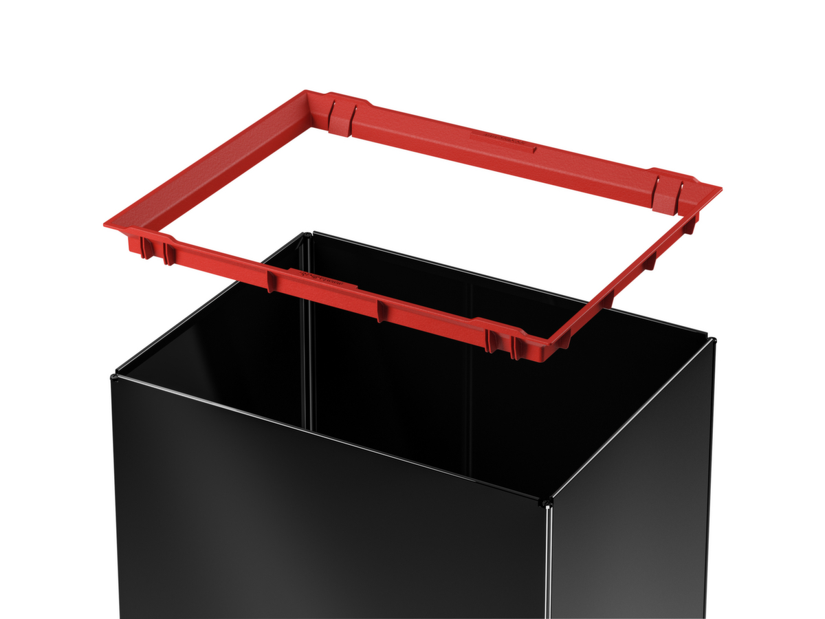 Hailo Afvalbak Big-Box Swing L met zelfsluitende swingdeksel, 35 l, zwart Missing translation ZOOM