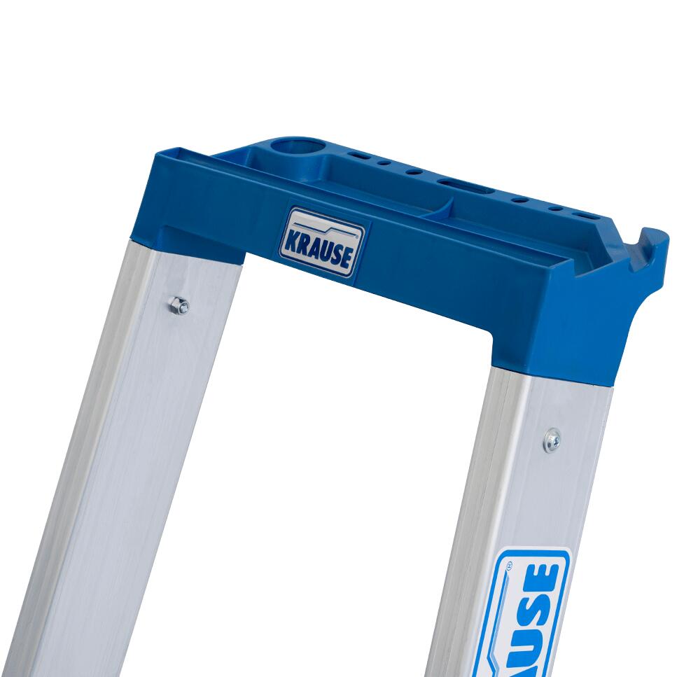 Krause Ladder STABILO® Professional, 5 treden met R13-laag  ZOOM