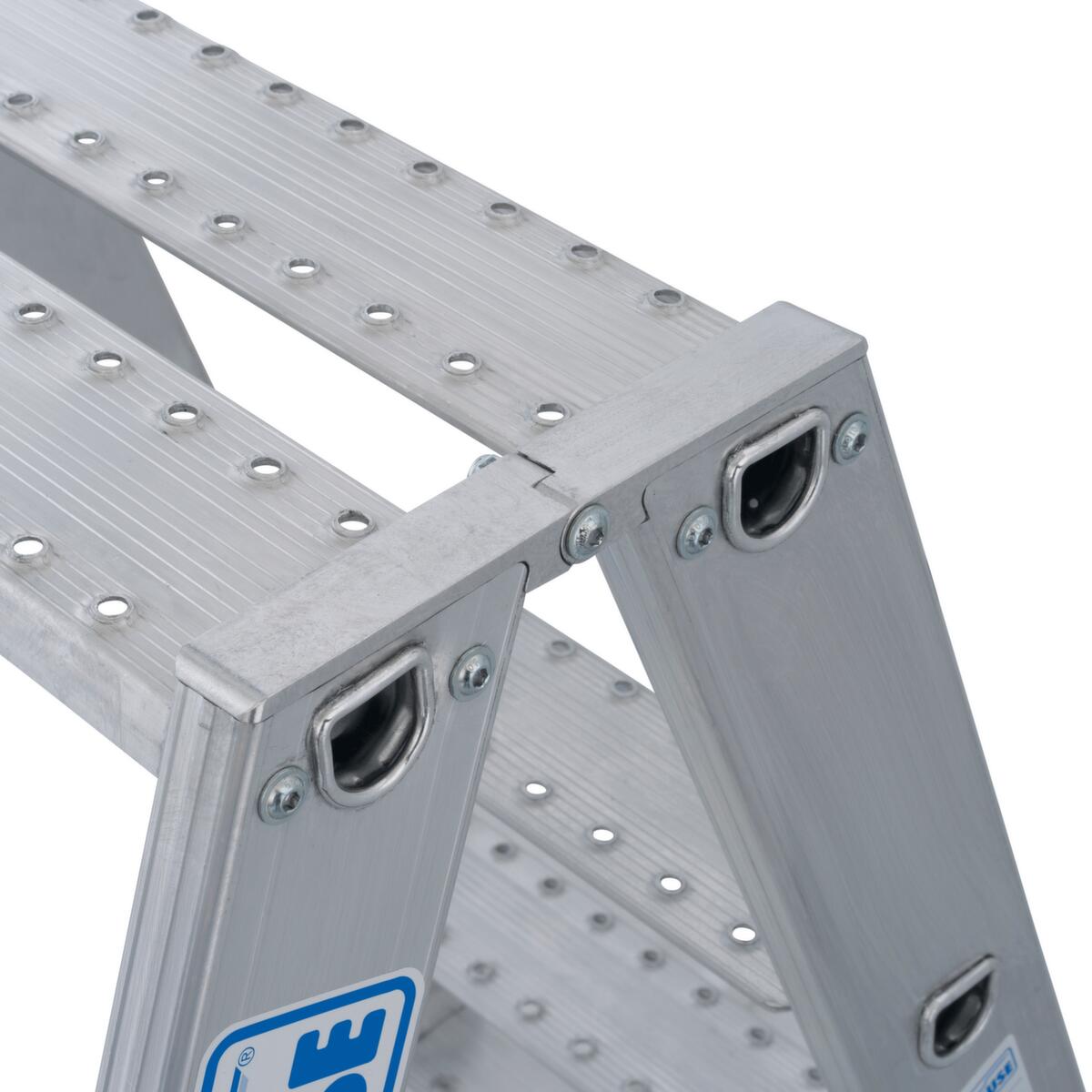 Krause dubbele ladder STABILO® Professional, 2 x 7 treden met R13-laag  ZOOM