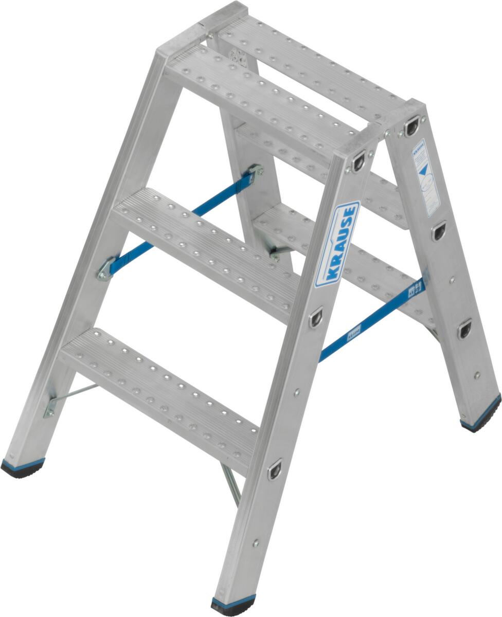 Krause dubbele ladder STABILO® Professional, 2 x 3 treden met R13-laag