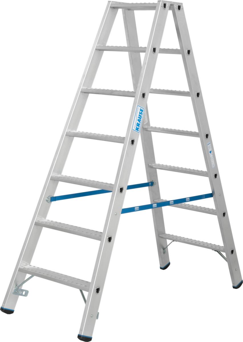 Krause dubbele ladder STABILO® Professional, 2 x 7 treden met R13-laag  ZOOM