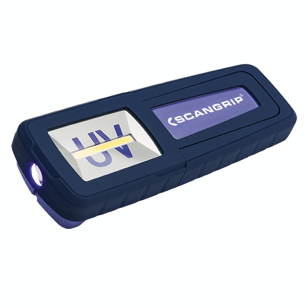 Scangrip accu-handlamp UV-FORM met ultraviolet licht  ZOOM