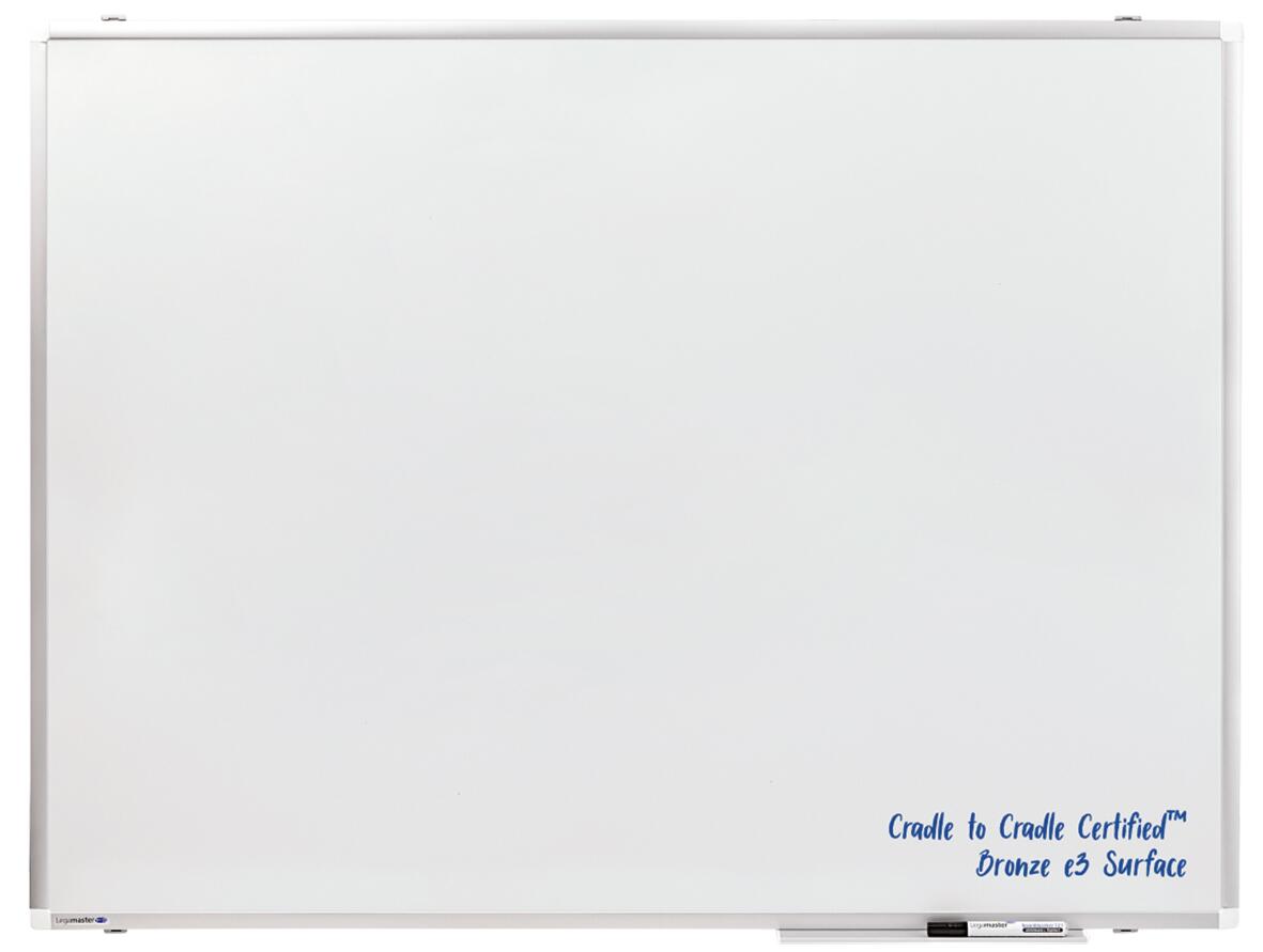 Legamaster Geëmailleerd whiteboard PREMIUM PLUS in wit, hoogte x breedte 1200 x 1200 mm  ZOOM