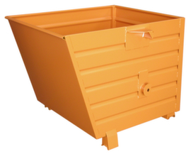 Bauer Kiepbak met dichte wanden van plaatstaal