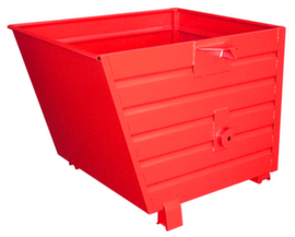 Bauer Kiepbak met dichte wanden van plaatstaal