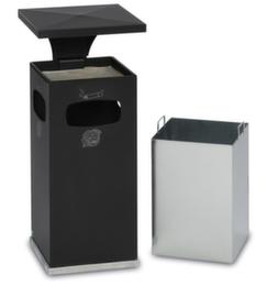 Combi-asbak met 3 inworpopeningen