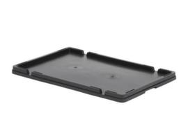 Oplegdeksel voor draaistapelbak