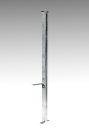 VAR Paal voor afvalbakverzinkt staal