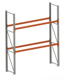 META Palletstelling MULTIPAL voor 6 pallets, 2870 mm breed, 3 opslagniveaus