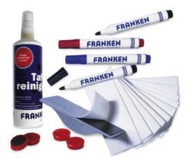 Franken Accessoireset X-tra!Line® JuniorLine voor schrijfbordenmet markersreinigerswissers en magneten