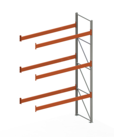 META Palletstelling MULTIPAL voor 12 pallets, 2785 mm breed, 4 opslagniveaus