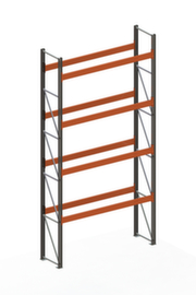 META Palletstelling MULTIPAL voor 10 pallets, 2900 mm breed, 5 opslagniveaus