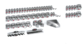 Kappes Hakenassortiment RasterPlan® voor geperforeerde plaat