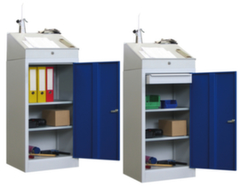 PAVOY Lessenaarkast met 2 legborden