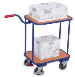 VARIOfit Rolplateau met duwstangdraagvermogen tot 250 kgmet 1 of 2 etages