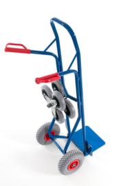 Rollcart 3-ster trappensteekwagen met wisselwielen