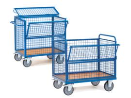 fetra Bakwagen met wanden van draadgaas