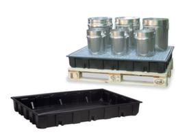 Palletopzetbak van PE