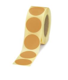 Permanent klevende markeringspunt