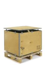 Pallet-vouwkrat van multiplex