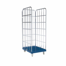 Rolcontainer rolltainer® met kunststof platform L x B 815 x 682 mm