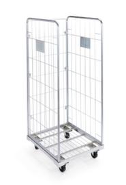 Verzinkte rolcontainer met gaaswanden