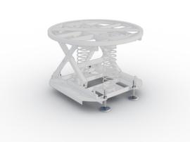 Stelvoeten voor schaarheftafel