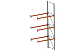 META Palletstelling MULTIPAL voor 8 pallets, 1825 mm breed, 4 opslagniveaus