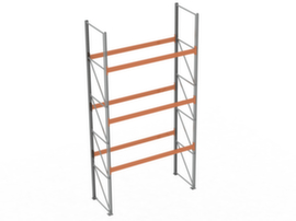 META Palletstelling MULTIPAL voor 12 pallets, 2870 mm breed, 4 opslagniveaus