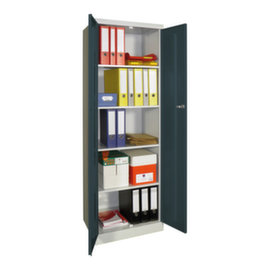 PAVOY Universele kast Basis PlusH x B x D 1800 x 600 x 500 mm4x stalen legbordencil.-slotsokkel