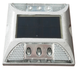 PROCITY Wegdekreflector op zonne-energieB 105 mmaluminium