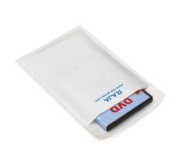 Witte luchtkussenenvelop