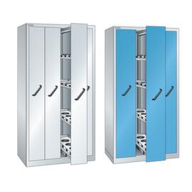 LISTA Verticale kast met legborden