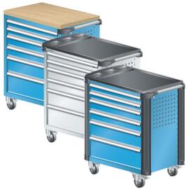 LISTA Werkplaatswagen met 6 laden