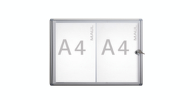 MAUL Wandvitrine MAULextraslim voor binnen