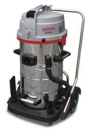 Extreem krachtige stof- en waterzuiger met twee zuigturbines