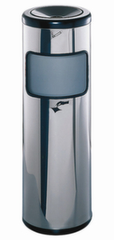 RVS combi-asbak MAGNUM met bluskop