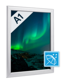 weerbestendige kliklijst voor beschermde omgeving buiten