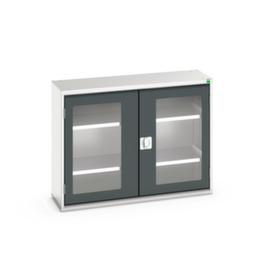 bott Kast met openslaande deuren verso met vensters