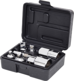 1/4"+3/8"+1/2"+3/4" CHROMEplus vergrotings- en verkleinadapterset