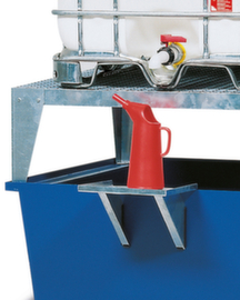 Opvangbak met rooster