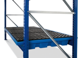Stellingopvangbak voor palletstelling